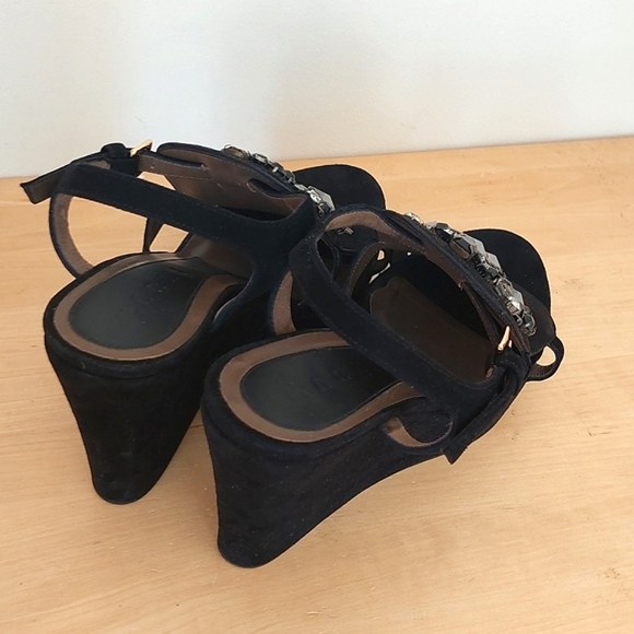 Marni black suede leather Sandals - Picture 4 of 14